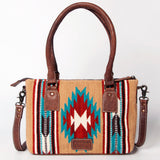 American Darling Tote Saddle Blanket Genuine Leather women bag western handbag purse