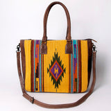 American Darling Tote Saddle Blanket Genuine Leather women bag western handbag purse