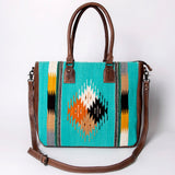 American Darling Tote Saddle Blanket Genuine Leather women bag western handbag purse