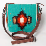 American Darling Cross Body Saddle Blanket Genuine Leather women bag western handbag purse