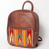 American Darling Backpack Saddle Blanket Genuine Leather women bag western handbag purse