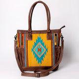 American Darling Tote Saddle Blanket Genuine Leather women bag western handbag purse