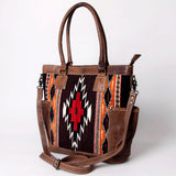 American Darling Tote Saddle Blanket Genuine Leather women bag western handbag purse