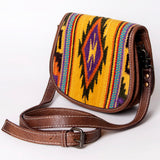 American Darling Cross Body Saddle Blanket Genuine Leather women bag western handbag purse