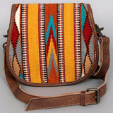 American Darling Cross Body Saddle Blanket Genuine Leather women bag western handbag purse