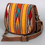 American Darling Cross Body Saddle Blanket Genuine Leather women bag western handbag purse