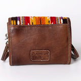 American Darling Messenger Saddle Blanket Genuine Leather women bag western handbag purse