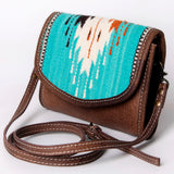 American Darling Messenger Saddle Blanket Genuine Leather women bag western handbag purse