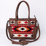 American Darling Tote Saddle Blanket Genuine Leather women bag western handbag purse