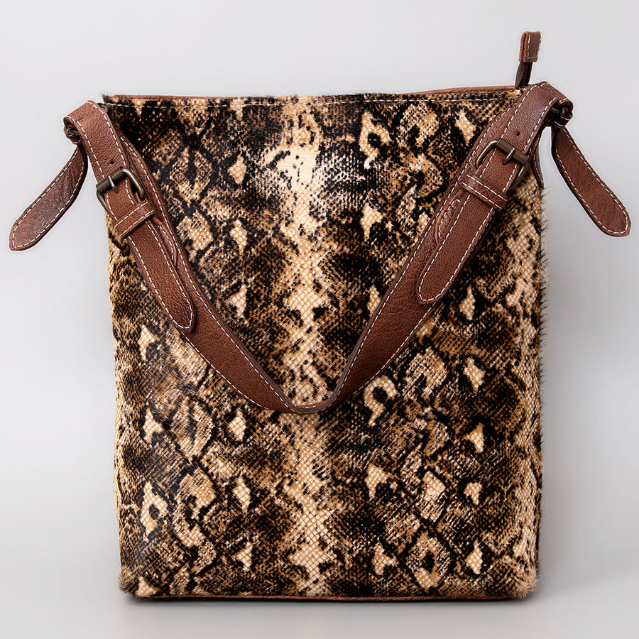 American Darling Women's Hobo Bag Western Hair-on Genuine Leather Handbag and Ladies Purse