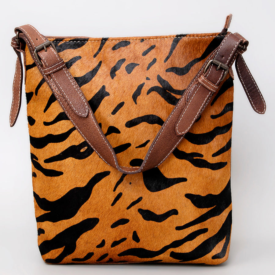 American Darling Women's Hobo Bag Western Hair-on Genuine Leather Handbag and Ladies Purse