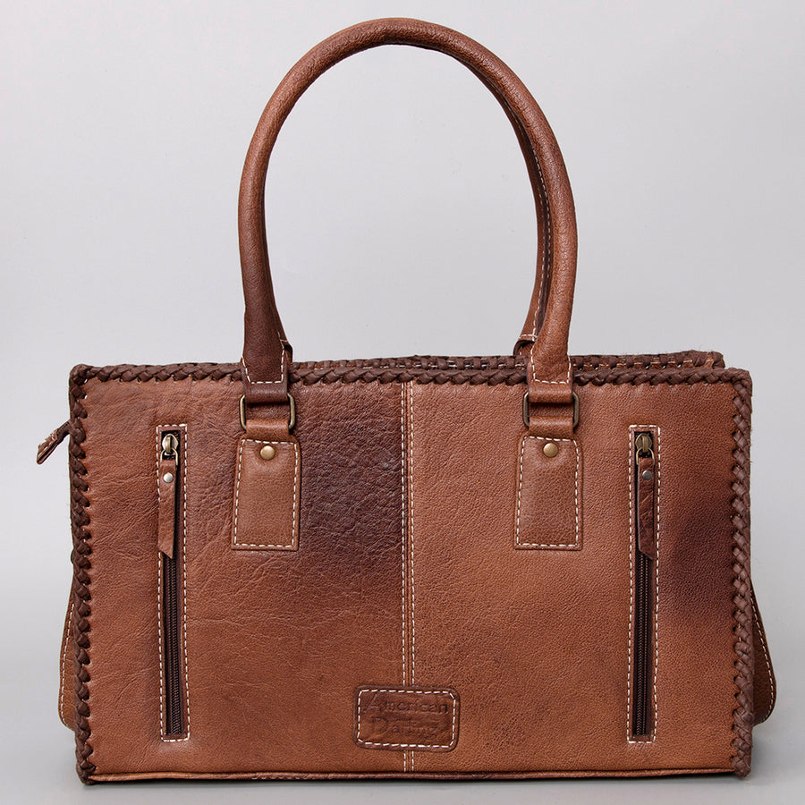 American Darling Women's Tote Bag Western Hair-On Genuine Leather Handbag and Ladies Purse