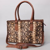 American Darling ADBG1019A Tote Hair On Genuine Leather women bag western handbag purse