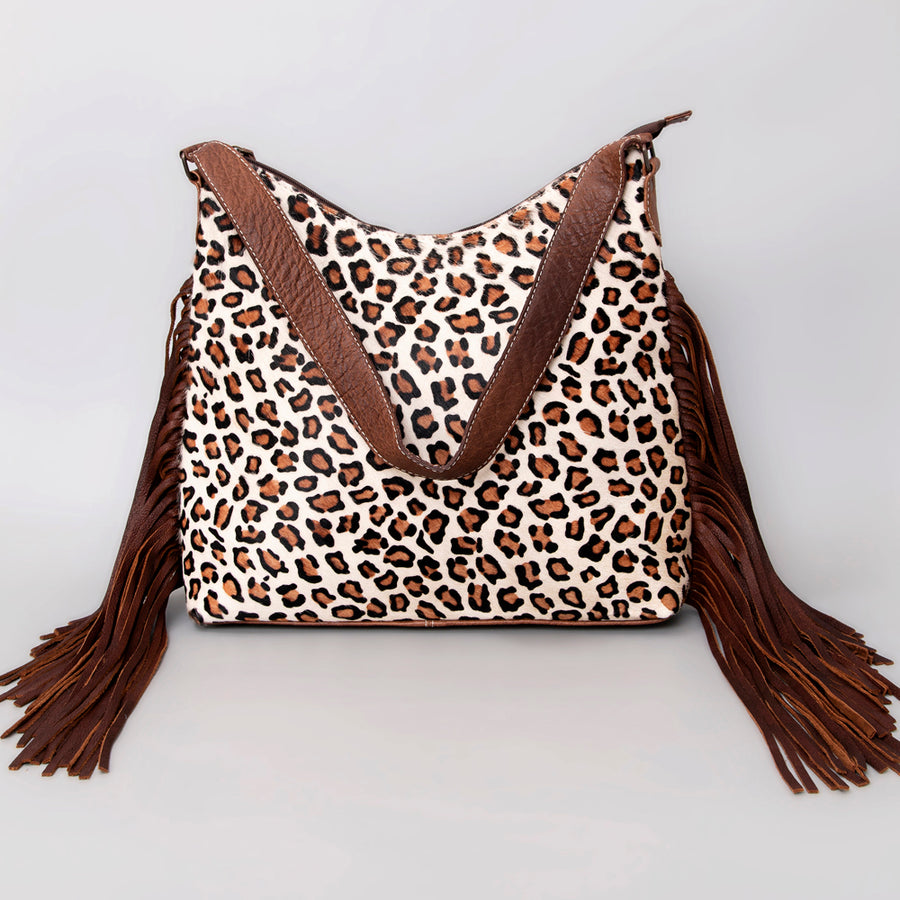 American Darling Women's Hobo Bag Western Hair-On Genuine Leather Handbag and Ladies Purse