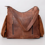 American Darling ADBG1020D Hobo Hair-On Genuine Leather women bag western handbag purse
