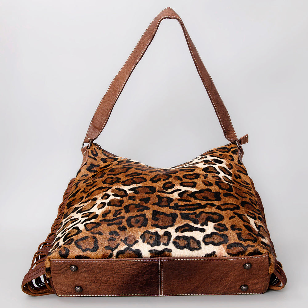 American Darling ADBG1020E Hobo Hair-On Genuine Leather women bag western handbag purse