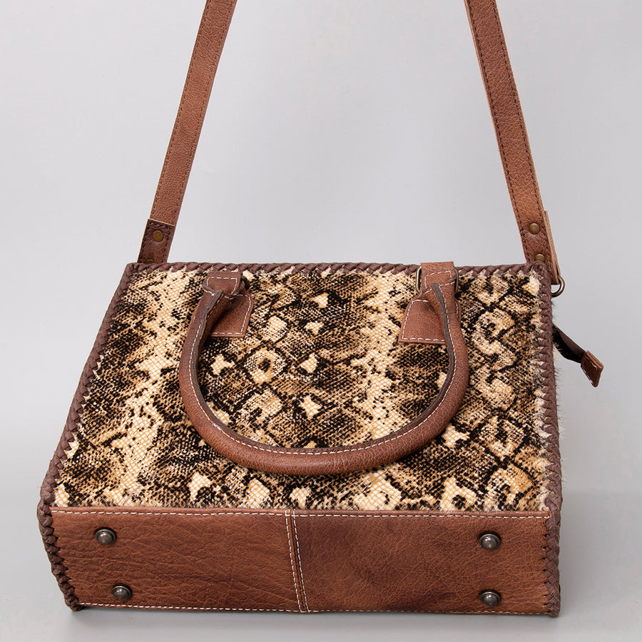 American Darling Women's Hobo Bag Western Hair-On Genuine Leather Handbag and Ladies Purse