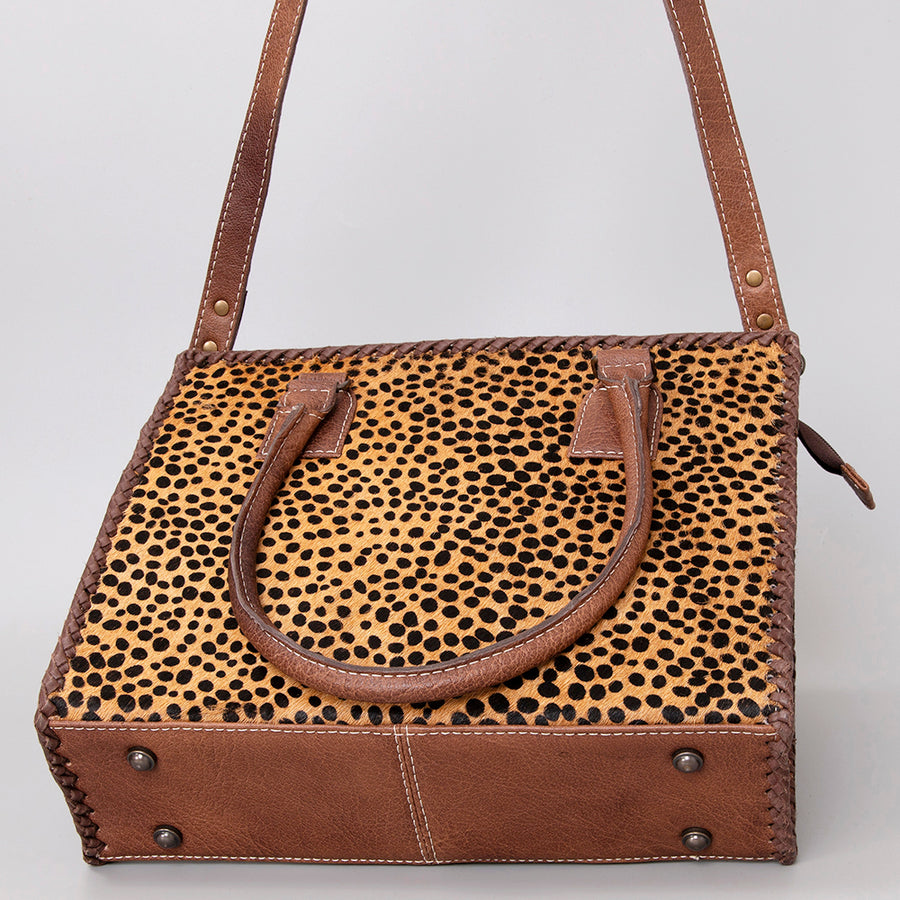 American Darling Women's Hobo Bag Western Hair-On Genuine Leather Handbag and Ladies Purse
