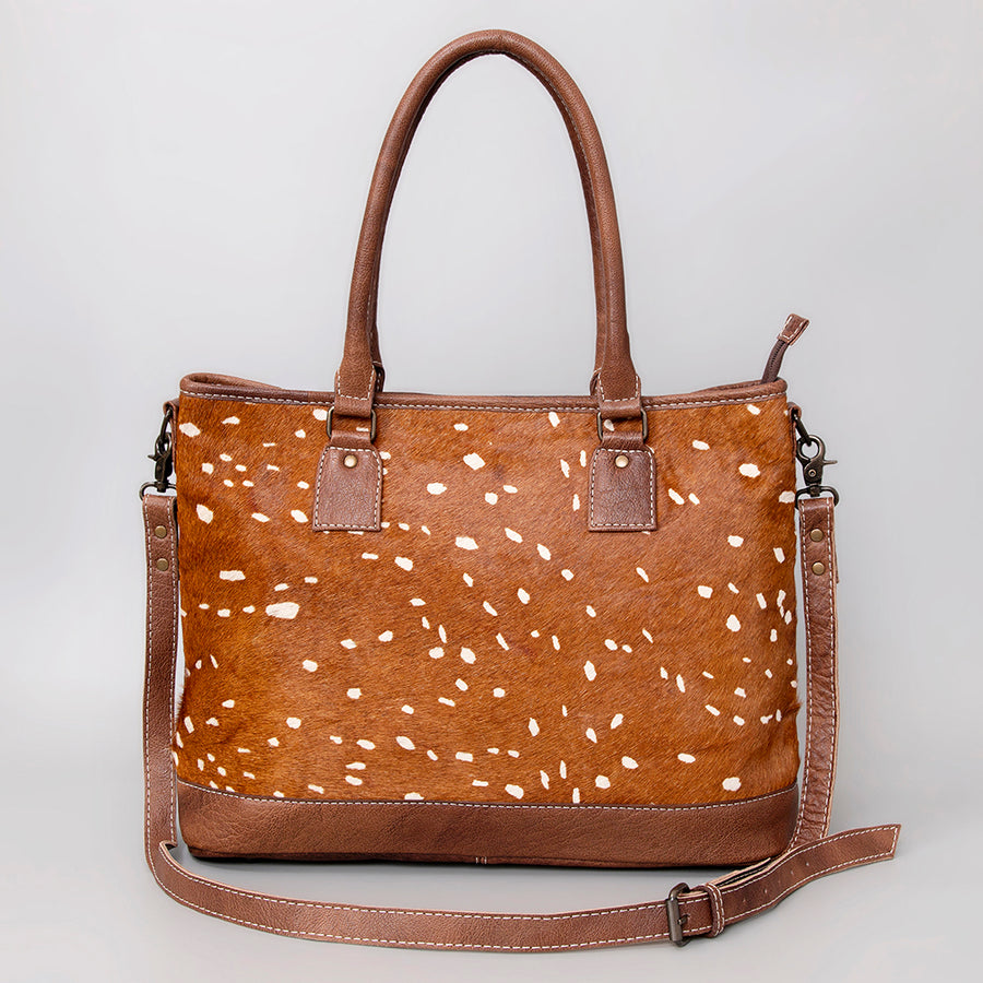 American Darling Women's Hobo Bag Western Hair-On Genuine Leather Handbag and Ladies Purse