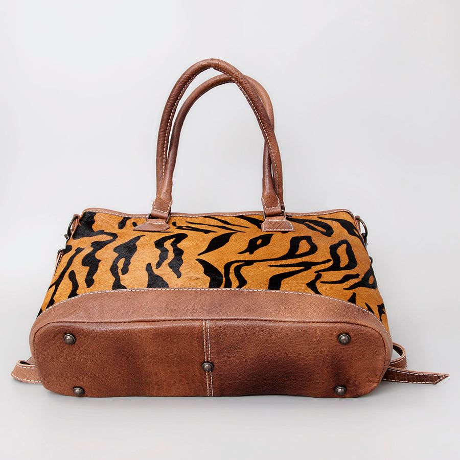 American Darling Women's Hobo Bag Western Hair-On Genuine Leather Handbag and Ladies Purse