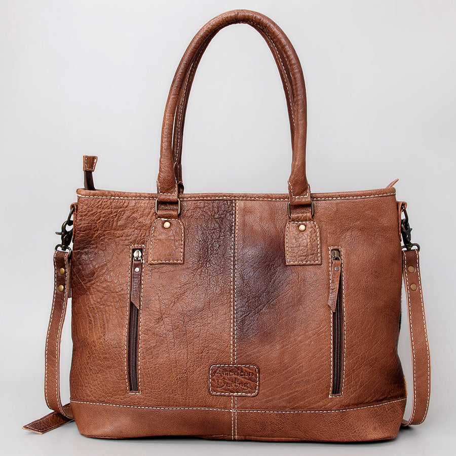 American Darling Women's Hobo Bag Western Hair-On Genuine Leather Handbag and Ladies Purse