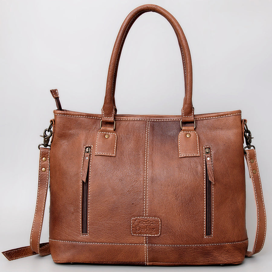 American Darling Women's Hobo Bag Western Hair-On Genuine Leather Handbag and Ladies Purse