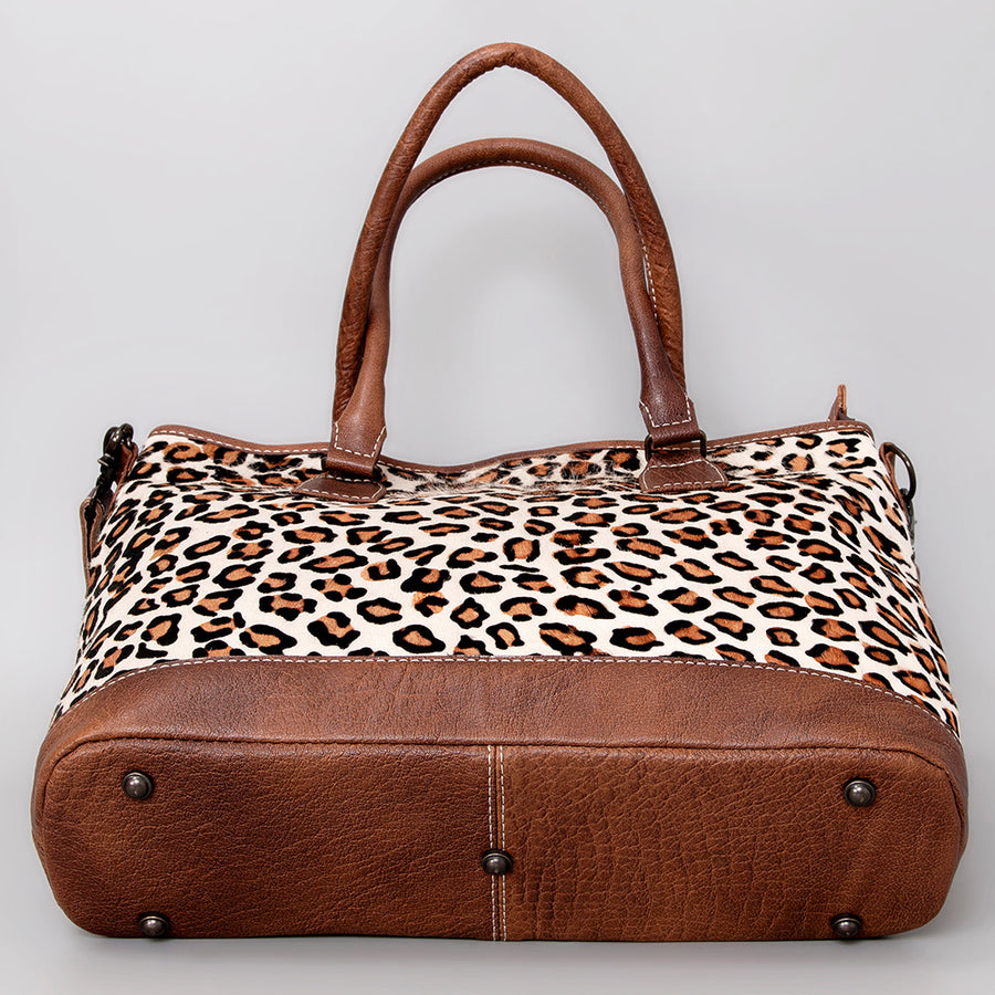 American Darling Women's Hobo Bag Western Hair-On Genuine Leather Handbag and Ladies Purse