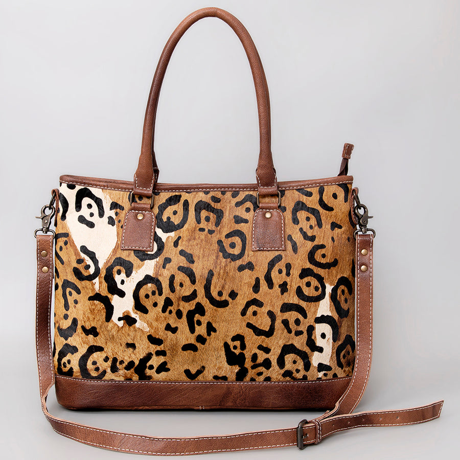 American Darling Women's Hobo Bag Western Hair-On Genuine Leather Handbag and Ladies Purse