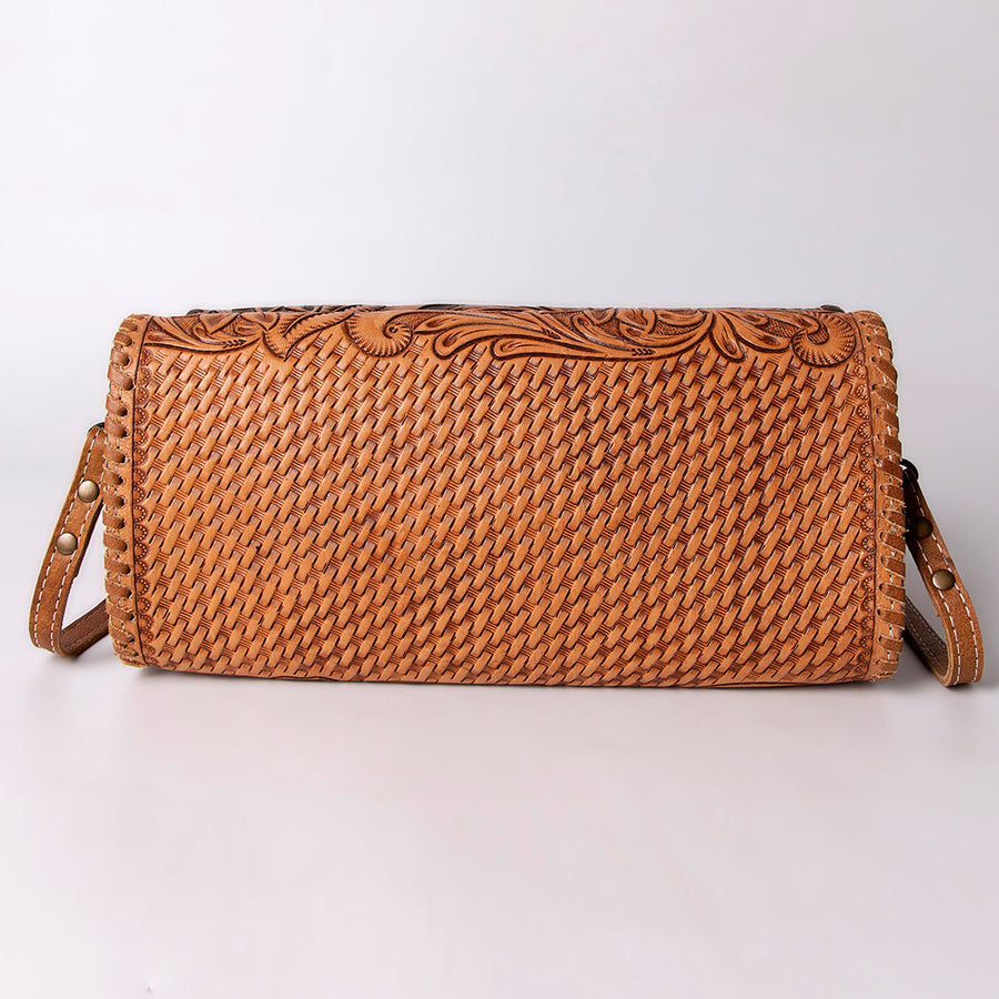 American Darling Women's Wallet Hand Tooled Genuine Leather Handbag and Ladies Purse