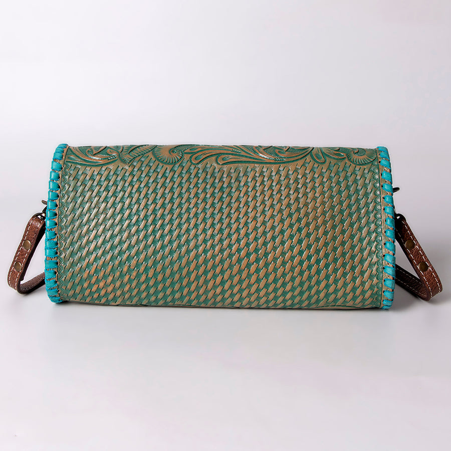 American Darling Women's Wallet Hand Tooled Genuine Leather Handbag and Ladies Purse