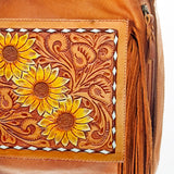 American Darling Hobo Hand Tooled Genuine Leather Women Bag Western Handbag