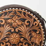 American Darling Canteen Bag Hand Tooled Genuine Leather Western Women | Handbag Purse Travel Clutch