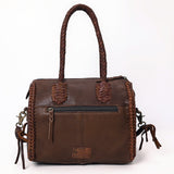 American Darling Duffel Hair on Genuine Leather Western Women Bag | Handbag Duffle Weekend Travel Bags for