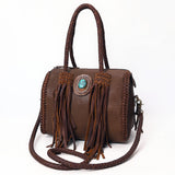 American Darling Duffel Genuine Leather Women Bag Western Handbag Purse