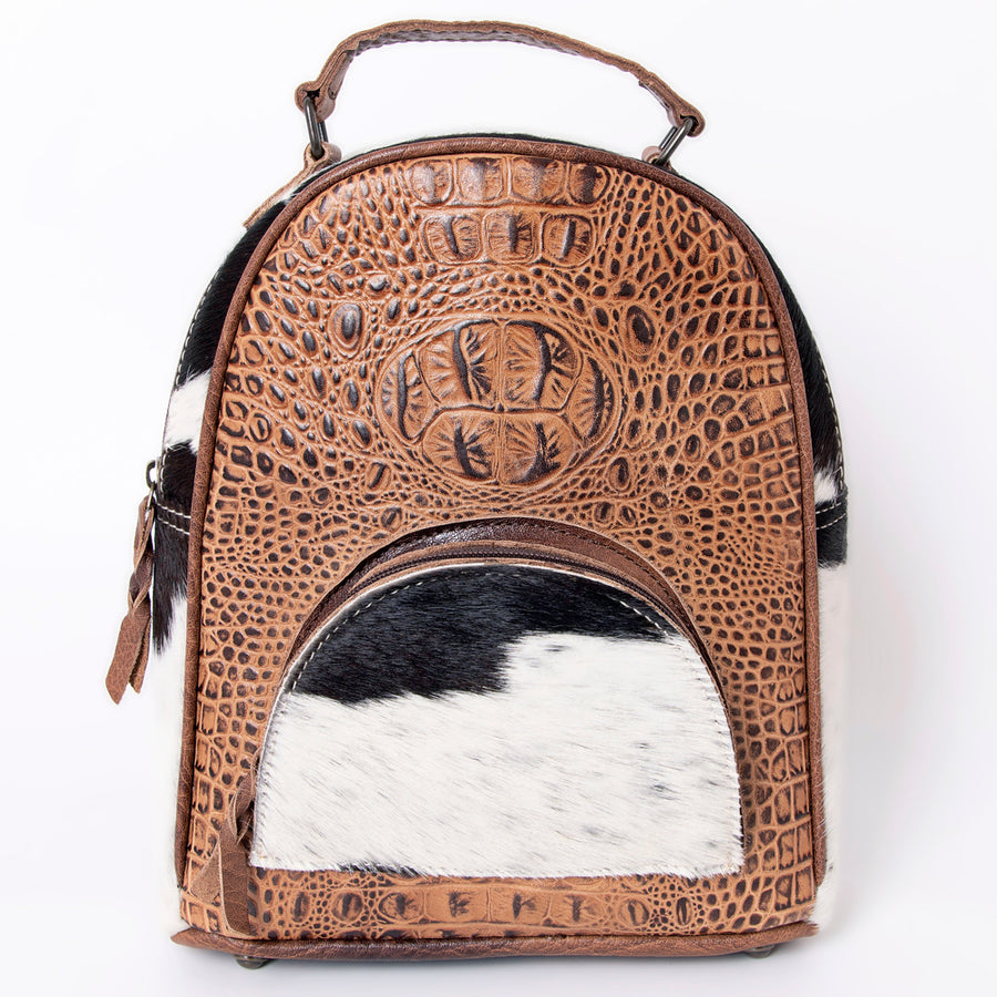 American Darling Backpack Hair on Genuine Leather Western Women Bag | for Laptop School Purse Travel