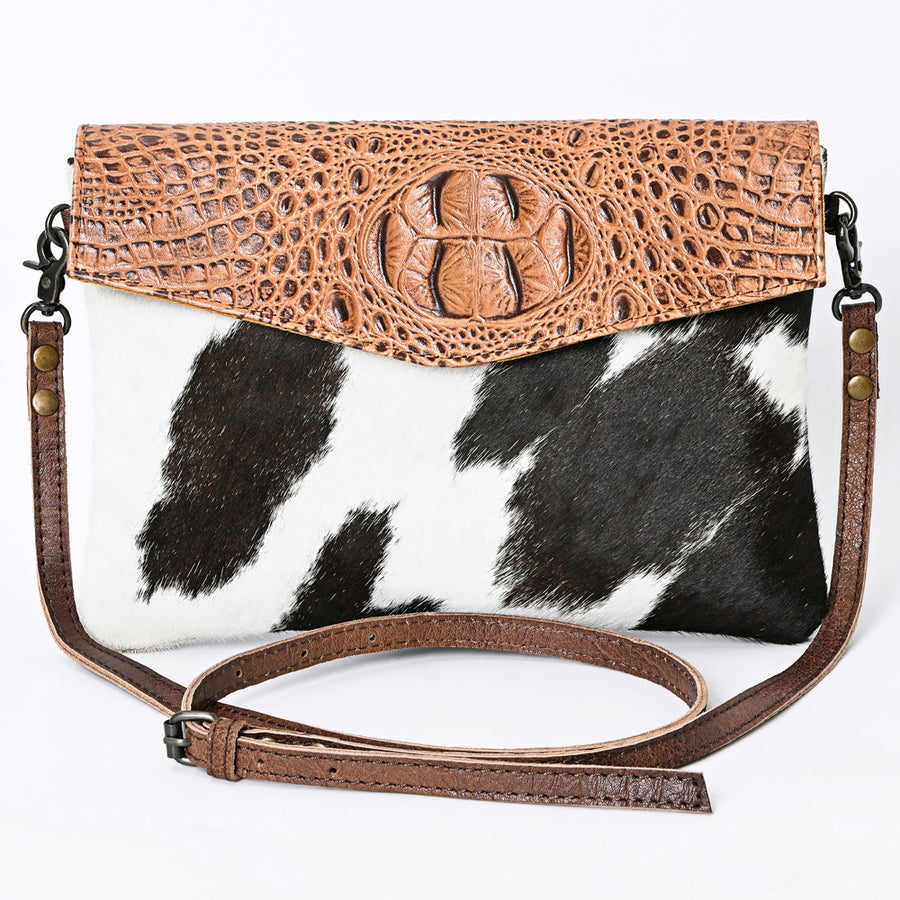 American Darling Envelope Hair-On Genuine Leather Western Women Bag Handbag Purse | for Cute