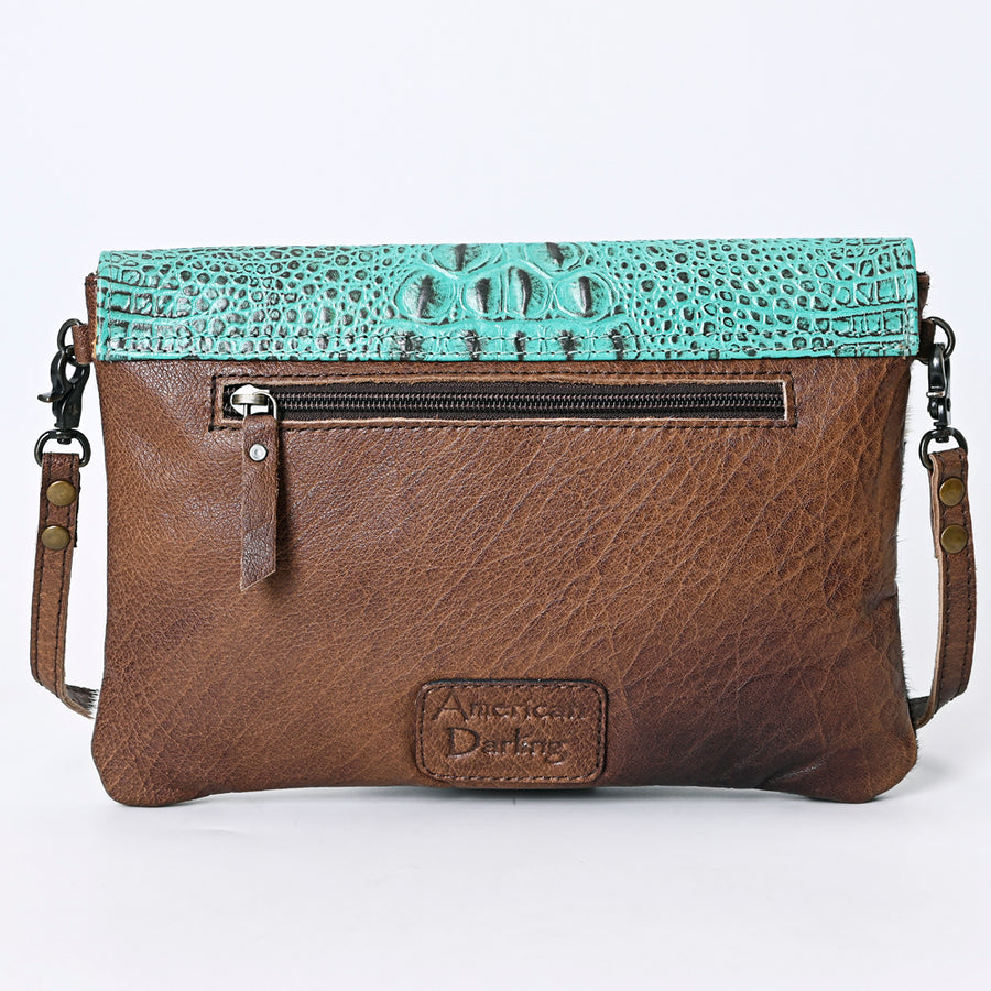 American Darling Envelope Hair-On Genuine Leather Western Women Bag Handbag Purse | for Cute