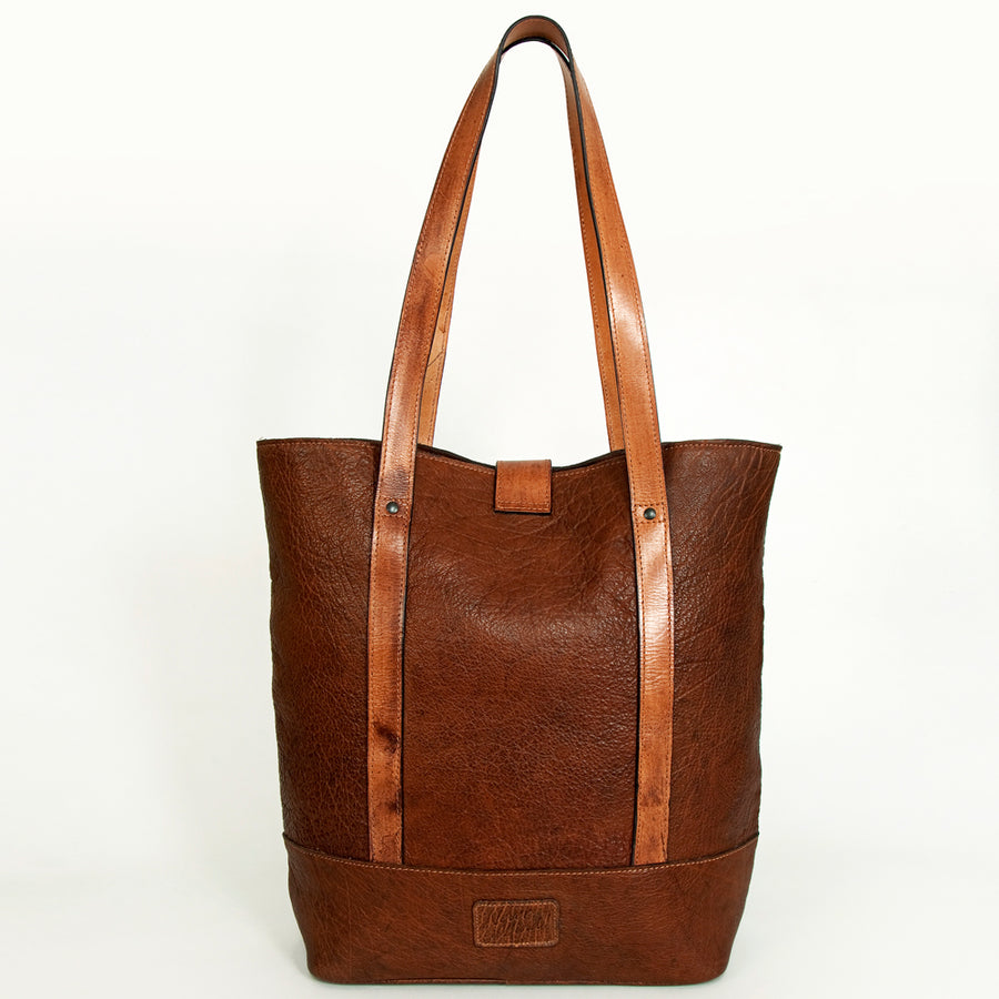 Never Mind Nmbgz140 Tote Vintage Handmade Genuine Cowhide Leather Women Bag Western Handbag Purse