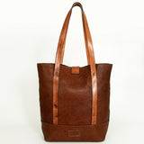 Never Mind Nmbgz140 Tote Vintage Handmade Genuine Cowhide Leather Women Bag Western Handbag Purse
