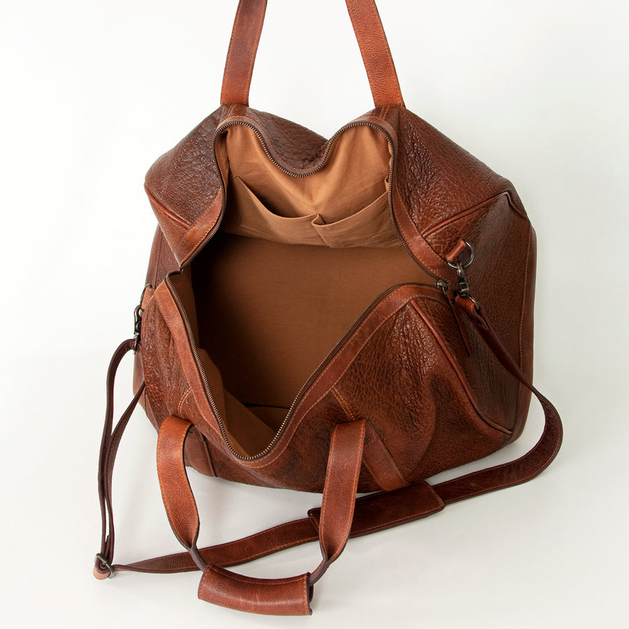 Never Mind Nmbgz128A Duffel Vintage Handmade Genuine Cowhide Leather Women Bag Western Handbag Purse