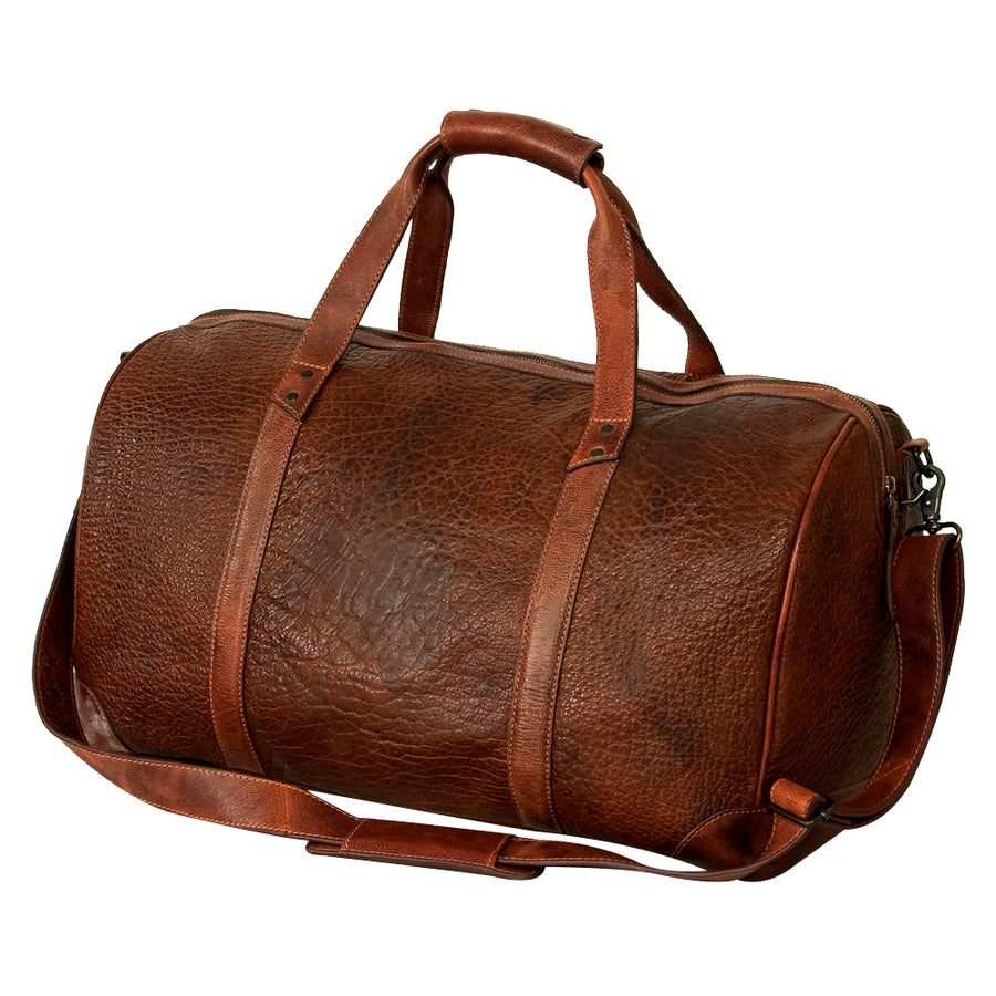 Never Mind Nmbgz128A Duffel Vintage Handmade Genuine Cowhide Leather by Hilason – Cowboy and equestrian accessories