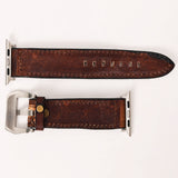 American Darling ADWAR102-41 Beautifully Hand Tooled Genuine American Leather I watch Strap Men and Women Unisex