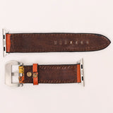 American Darling ADWAR106-41 Beautifully Hand Tooled Genuine American Leather I watch Strap Men and Women Unisex