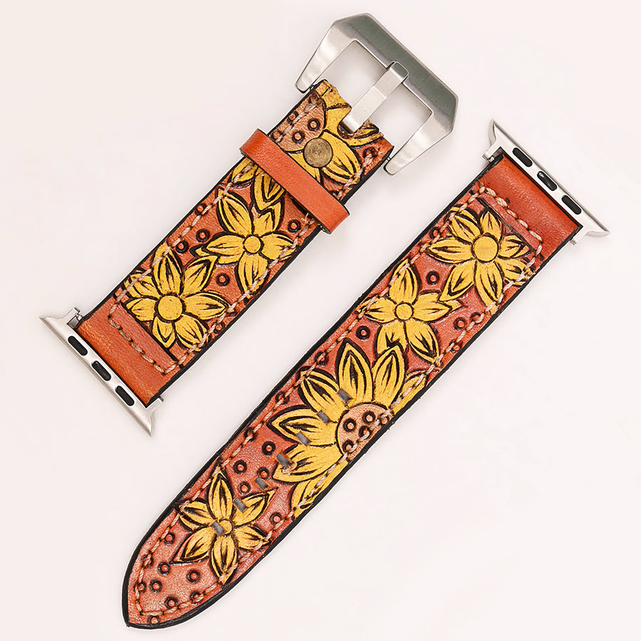 American Darling ADWAR106-41 Beautifully Hand Tooled Genuine Leather I by Hilason – Cowboy and equestrian accessories