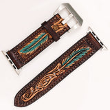 American Darling ADWAR111-41 Beautifully Hand Tooled Genuine Leather I by Hilason – Cowboy and equestrian accessories