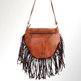 American Darling Cross Body Hand Tooled Genuine Leather Western Women Bag | Brown Handbag Purse Crossbody for Cute