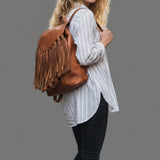 American Darling Backpack Full Grain Genuine Leather Western Women Bag | for Laptop School Purse Travel