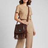 American Darling Cross Body Full Grain Leather Western Women Bag Handbag Purse | Crossbody for Cute