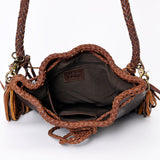 American Darling Bucket Full Grain Leather Western Women Bag Handbag Purse | Crossbody for Cute