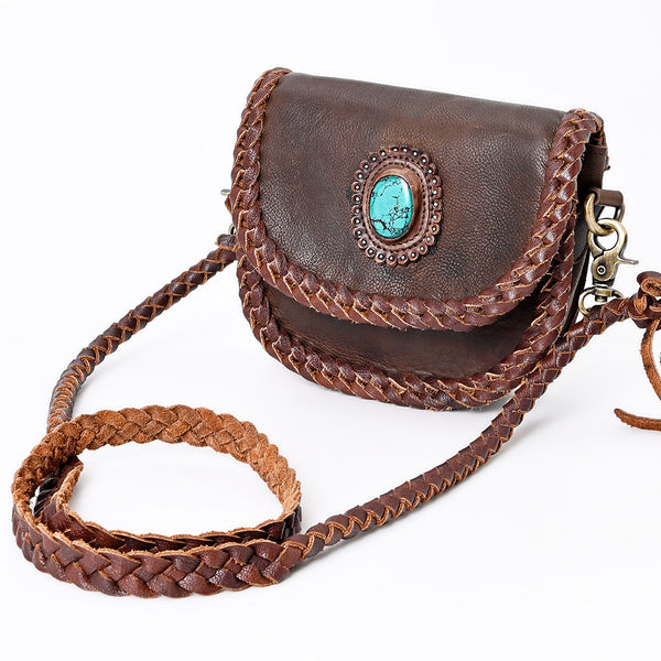 American Darling Wallet Full Grain Genuine Leather Western Women Bag | Handbag Purse Wristlet Travel Clutch - Uhorse